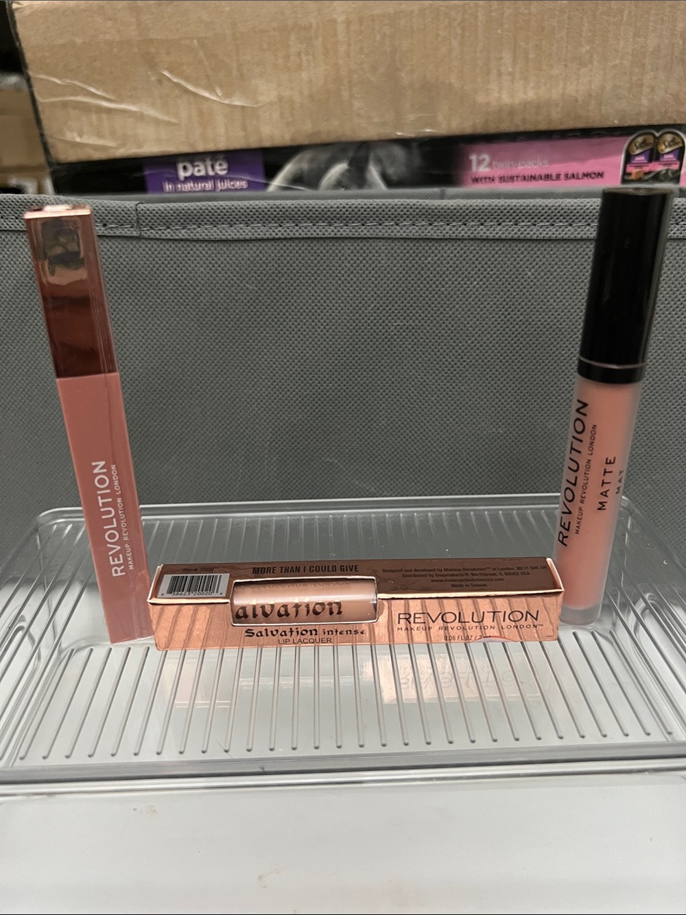 Revolution Matte Liquid Lipstick in Nude Pink Shades